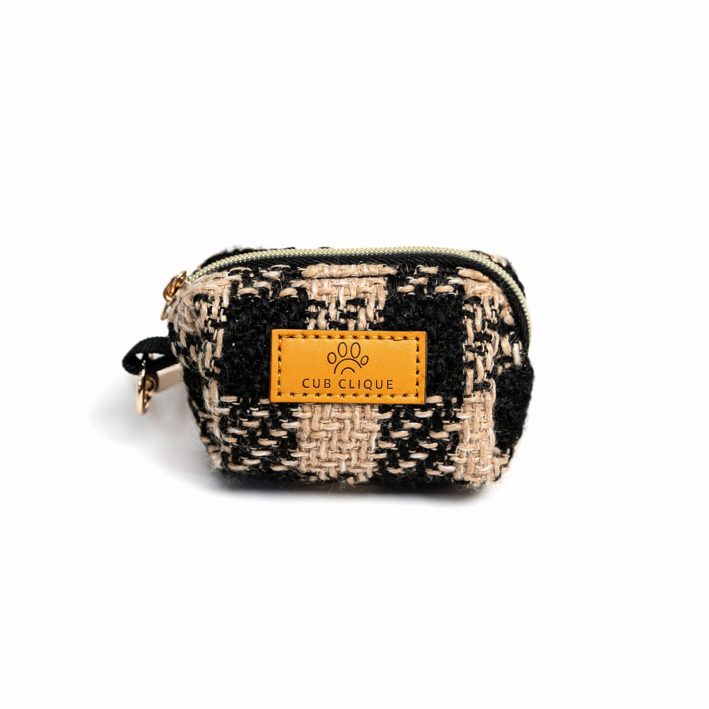 Cleo Tweed Woven Poop Bag Holder